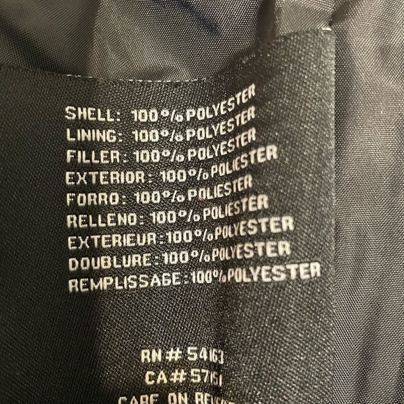 Nine West Vest Women’s Large Puffer black white pattern silver Snap buttons - Picture 7 of 9